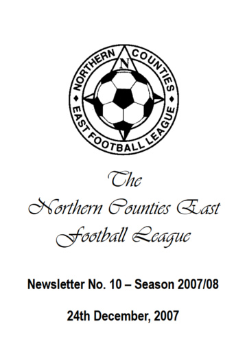 NCEL Newsletter - 2007/08 - #10