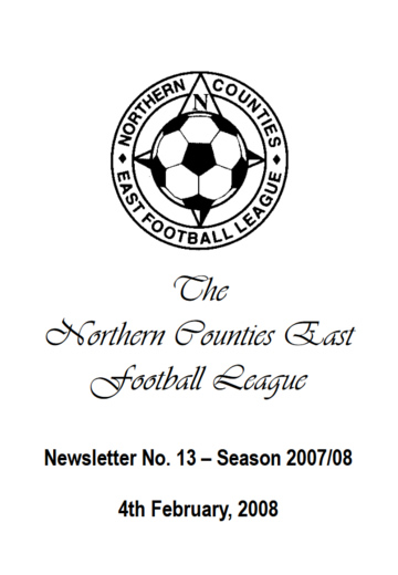 NCEL Newsletter - 2007/08 - #13