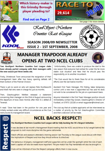 NCEL Newsletter - 2008/09 - #02