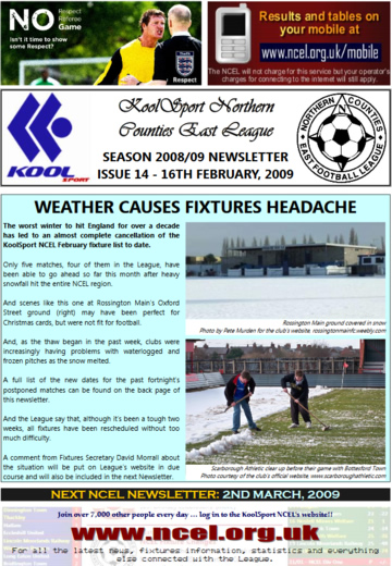NCEL Newsletter - 2008/09 - #14